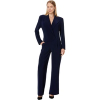 Womens Norma Kamali Double Breasted Straight Leg Jumpsuit