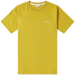 Norse Projects Niels Standard Logo T-Shirt Brass Yellow
