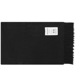 Norse Projects Moon Lambswool Scarf Black