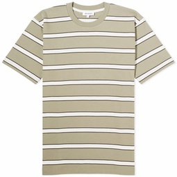 Norse Projects Johannes Organic Stripe T-Shirt Clay