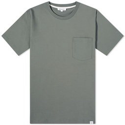 Norse Projects Johannes Organic Pocket T-shirt Pewter