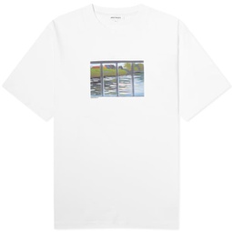 Norse Projects Johannes Canal Print T-Shirt White
