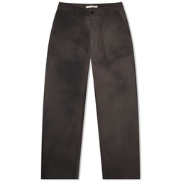 Norse Projects Lukas Relaxed Wave Dye Trousers Black