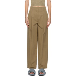 Brown Mailo Trousers 231814F087001
