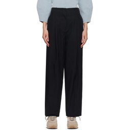 Navy Mailo Trousers 231814F087002