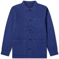 Nudie Jeans Co Barney Worker Jacket Mid Blue