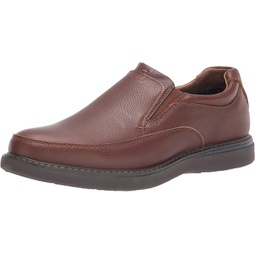 Nunn Bush Mens Bayridge Moccasin Toe Slip on Lightweight Leather Loafer