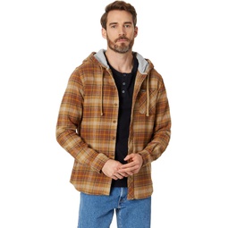 Mens ONeill Clayton Hooded Flannel Shirt