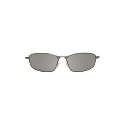 Gunmetal Whisker Sunglasses 231013F005023