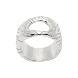 Silver Globe Ring 232871M147010