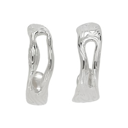 Silver Globe Earrings 231871M144002