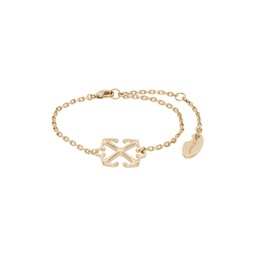 Gold Arrow Bracelet 241607F020001