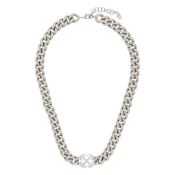 Silver Arrow Chain Necklace 241607M145003