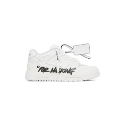 White Out Of Office For Walking Sneakers 241607M237040
