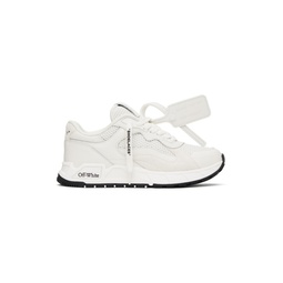 White Kick Off Sneakers 241607F128015