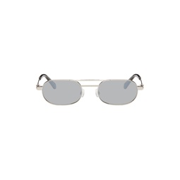 Silver Vaiden Sunglasses 241607M134026