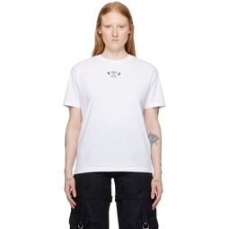 White Bandana Arrow T Shirt 241607F110003
