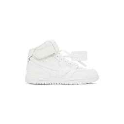 White Out Of Office Sneakers 241607M236004