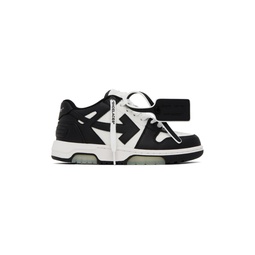 Black   White Out Of Office Sneakers 232607M237016