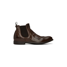 Brown Chronicle 123 Chelsea Boots 241346M223005