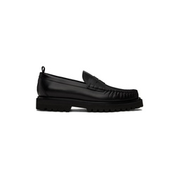 Black 001 Penny Loafers 232346M231004