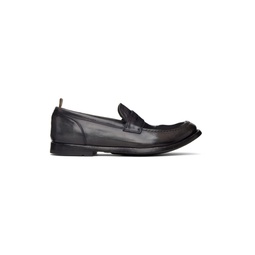 Navy Anatomia 071 Penny Loafers 231346M231013