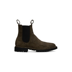 Brown Spectacular 010 Chelsea Boots 232346M223003