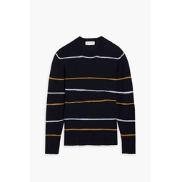 Marco striped wool-blend sweater