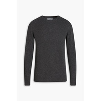 Seamless merino wool and cashmere-blend sweater