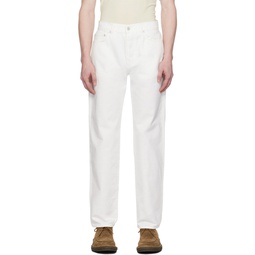 White Tyler Jeans 241305M186001