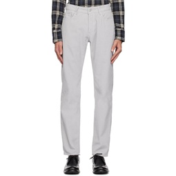 Gray James Trousers 241305M191006