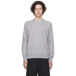 Gray Slater Sweater 222305M201000