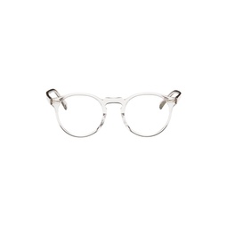 Gray Gregory Peck Glasses 241499M133007