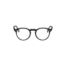 Black Gregory Peck Glasses 241499M133008