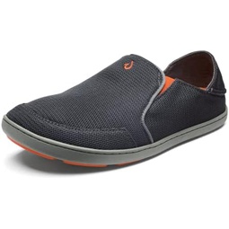 OLUKAI Nohea Mesh Mens Slip On Sneakers, Lightweight & Breathable All-Weather Shoes, Drop-in Heel & Comfort Fit