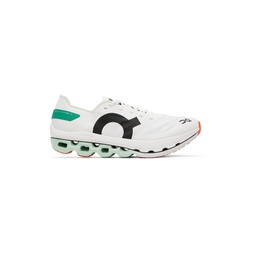 White   Green Cloudboom Echo Sneakers 231585M237010