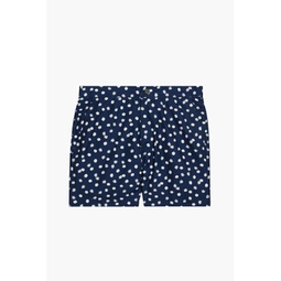 Calder mid-length floral-print swim shorts