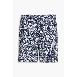 Calder mid-length floral-print swim shorts