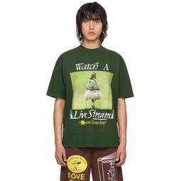 Green Watch A Live Stream T Shirt 241745M213045