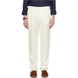 White Griffon Trousers 241314M191025