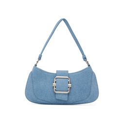 Blue Small Brocle Bag 232811F048015