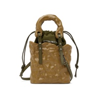 SSENSE Exclusive Khaki Signature Ceramic Bag 241016M170005