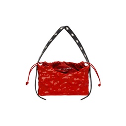 Red Signature Baguette Bag 241016M170014