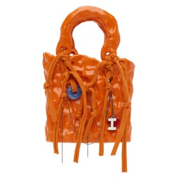SSENSE Exclusive Orange Ceramic Bag 231016F046008