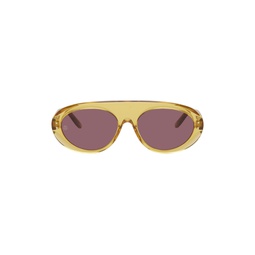 Yellow Bombardino Sunglasses 231026M134004