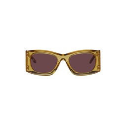 Yellow 4 Cierniere Sunglasses 231026M134000