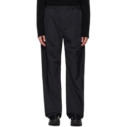 Black Test Trousers 241206M191000