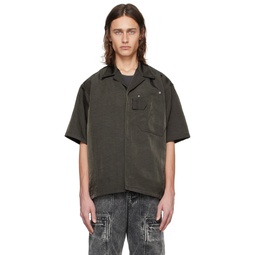 Gray Work Shirt 241206M192001