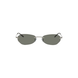 Gunmetal Adorable Sunglasses 241803M134009
