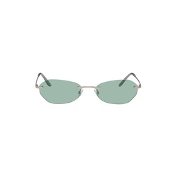 Silver Adorable Sunglasses 241803M134010